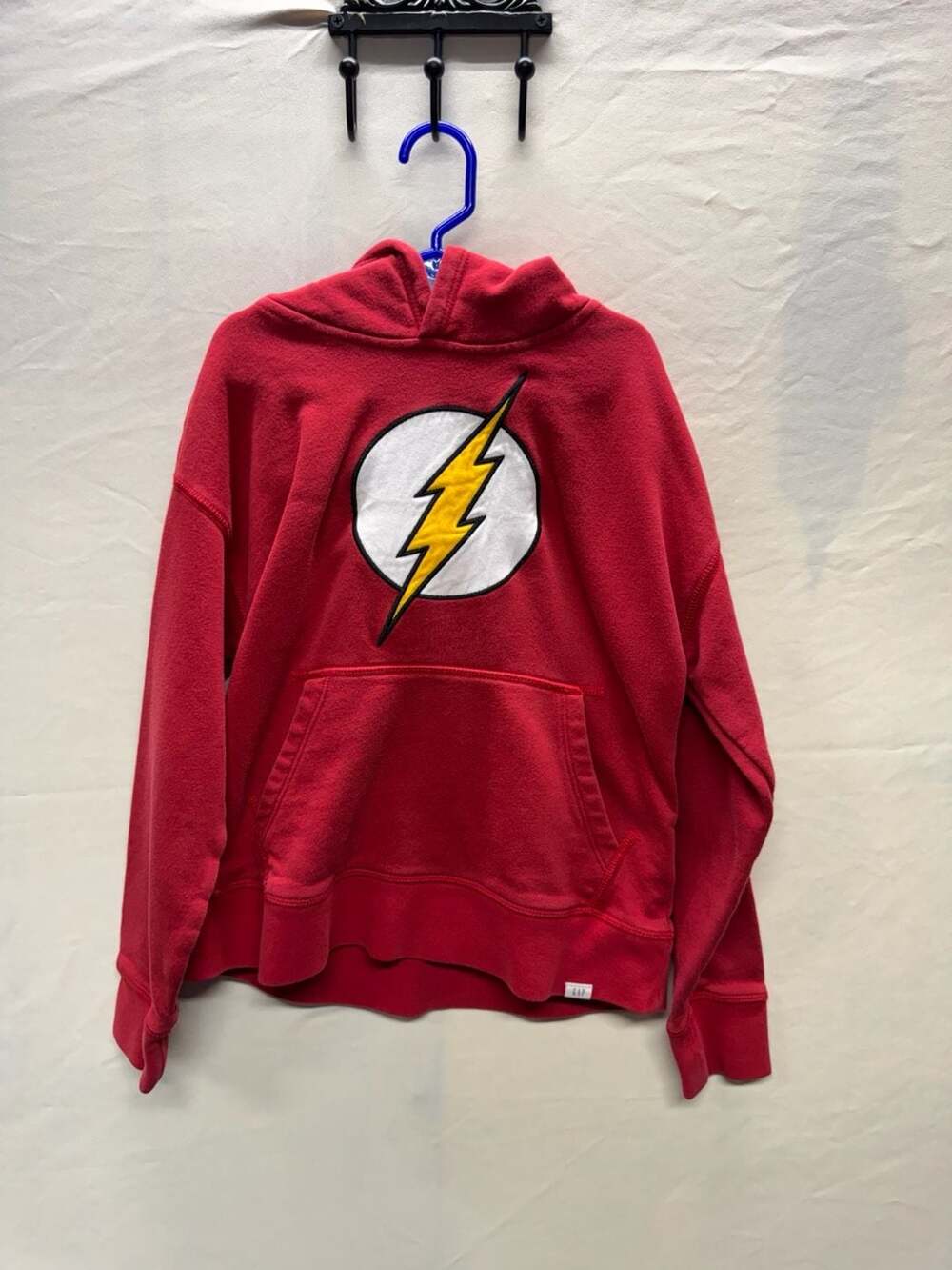 Gap Kids DC Comics The Flash Red Hoodie Sweatshirt Size M 8